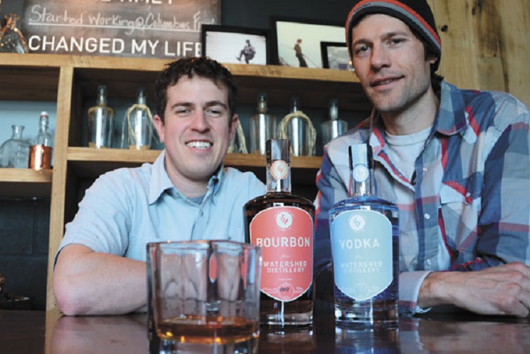 Greg Lehman and Dave Rigo are co-founders of Watershed Distillery. They are each one of our Young Professionals to Know.