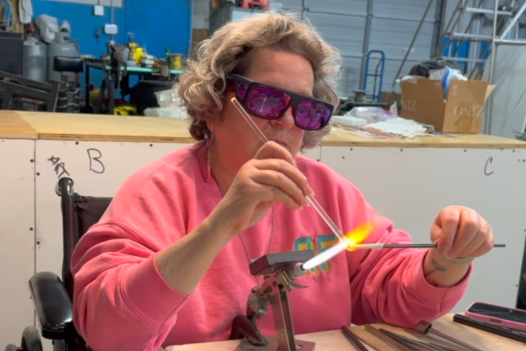 Sparking Joy In The Flame with Glass Artist Sonya Yencer